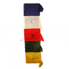 Tibetische Gebetsfahne, vertikal