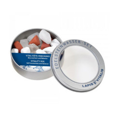 Wassersteine in Geschenkdose - Vitalitätsmischung