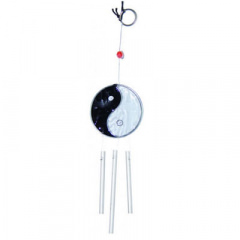 Suncatcher Ying Yang mit Windspiel