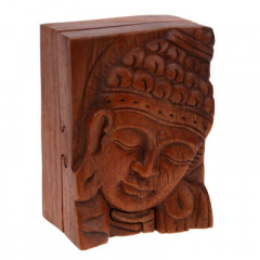 Holzschatulle Buddha