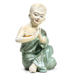 Yoga Mönch Statue, Namaste